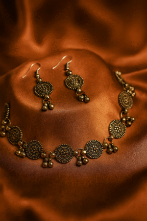Evenfall Antique Medallion Choker Set