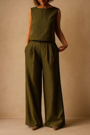 Evenfall Forest Slub Co-Ord Set
