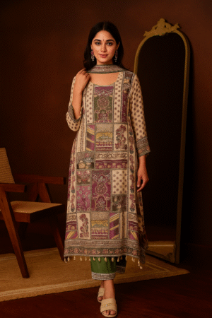 Evenfall Jasood Anarkali Suit Set