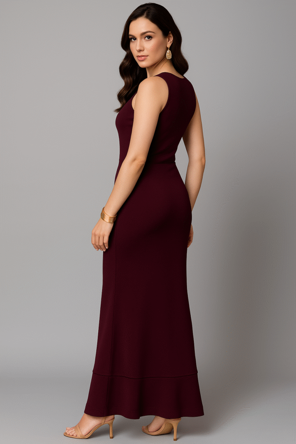 Evenfall Crimson Rhapsody Gown Attire