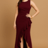 Evenfall Crimson Rhapsody Gown Attire