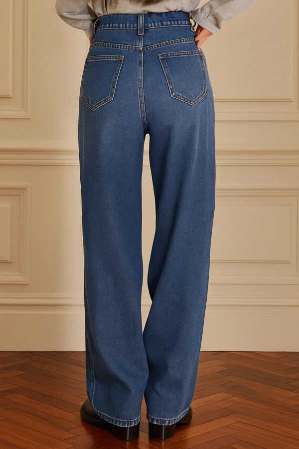 Evenfall Indigo Wide-Leg Jeans