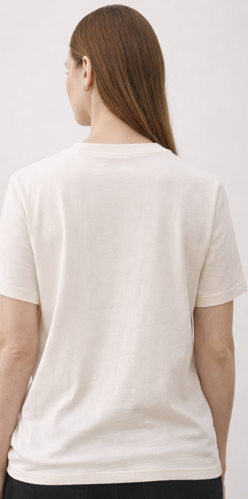 Signature Minimal T-Shirt (Ivory)